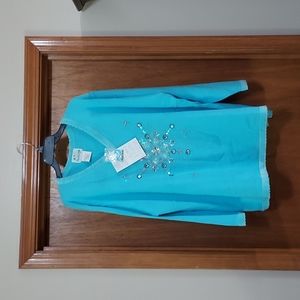 Quacker Factory Sweater NWT